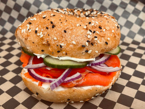Lox Bagel Sando
