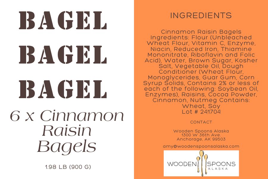 Cinnamon Raisin Bagel