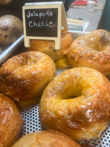 Jalapeno Cheese Bagel